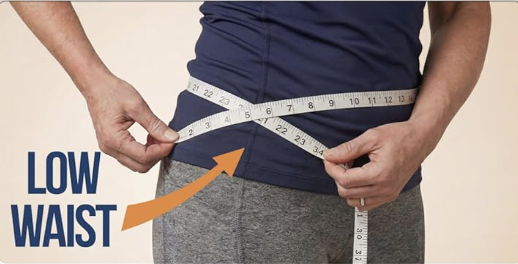 How to measure low waist for the ODOFIT Hip Brace